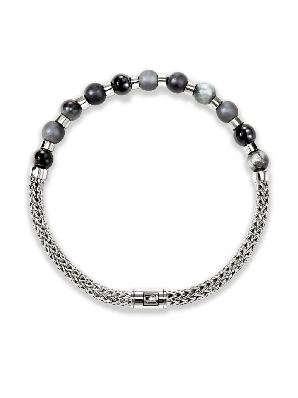 sterling silver beaded bracelet