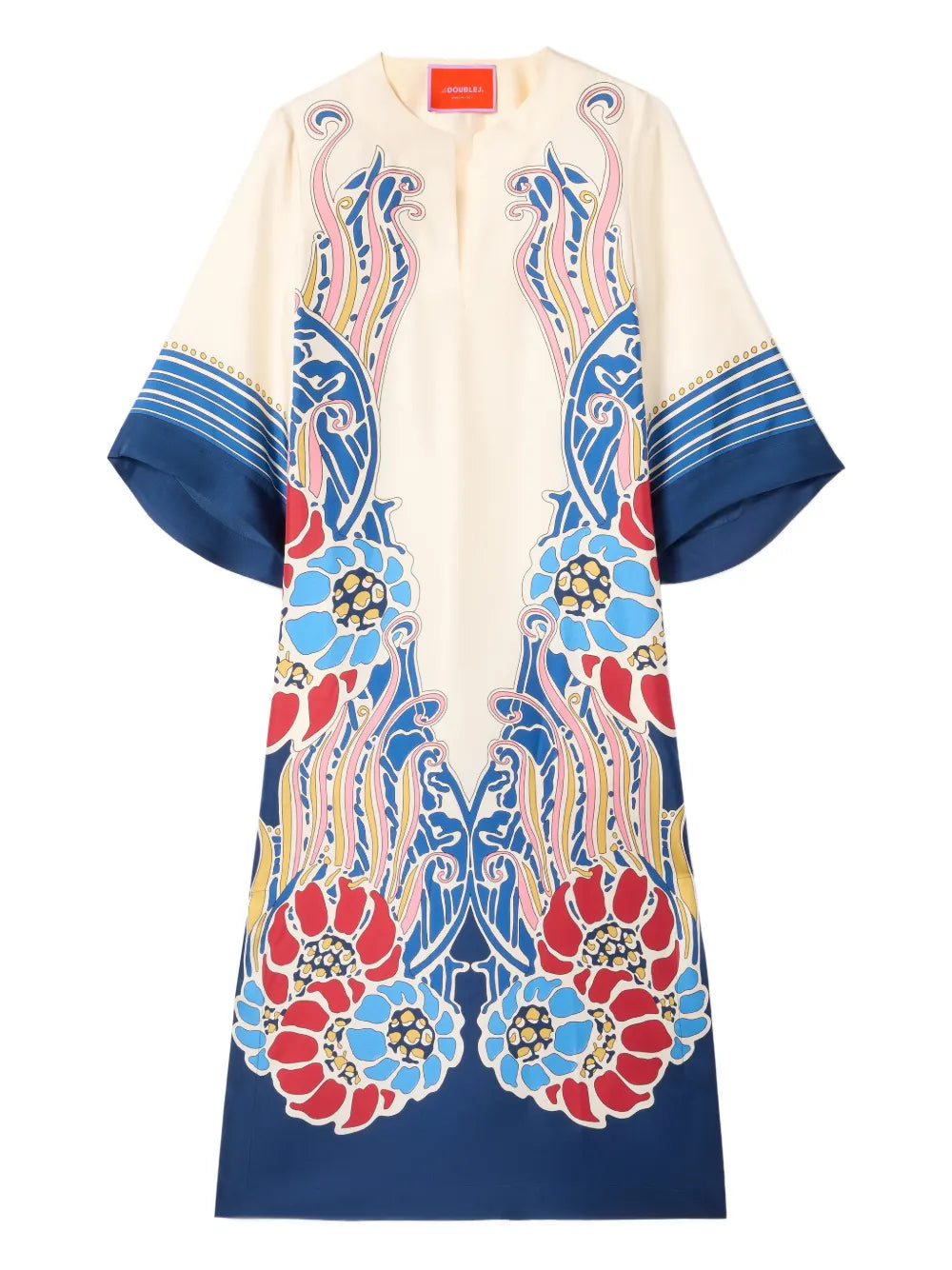 The Kaftan floral midi dress