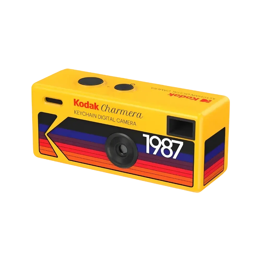 Kodak CHARMERA Digital Camera Keychain Yellow