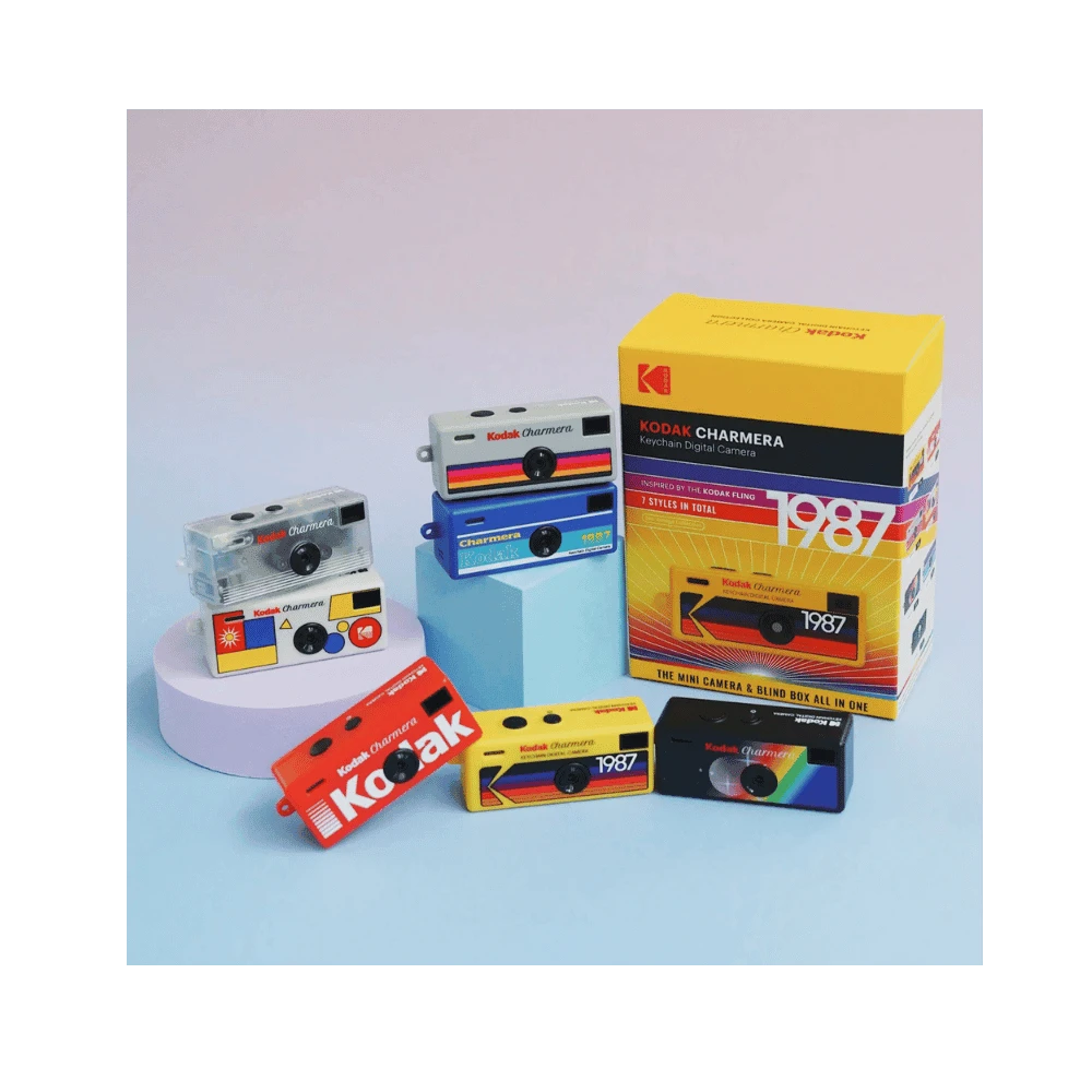 Kodak Charmera Keychain Digital Camera Blind Box Collection