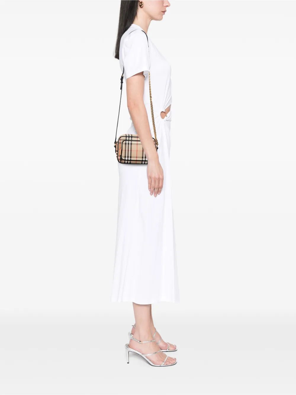 2018-2025 House Check Canvas Camera Bag crossbody bag