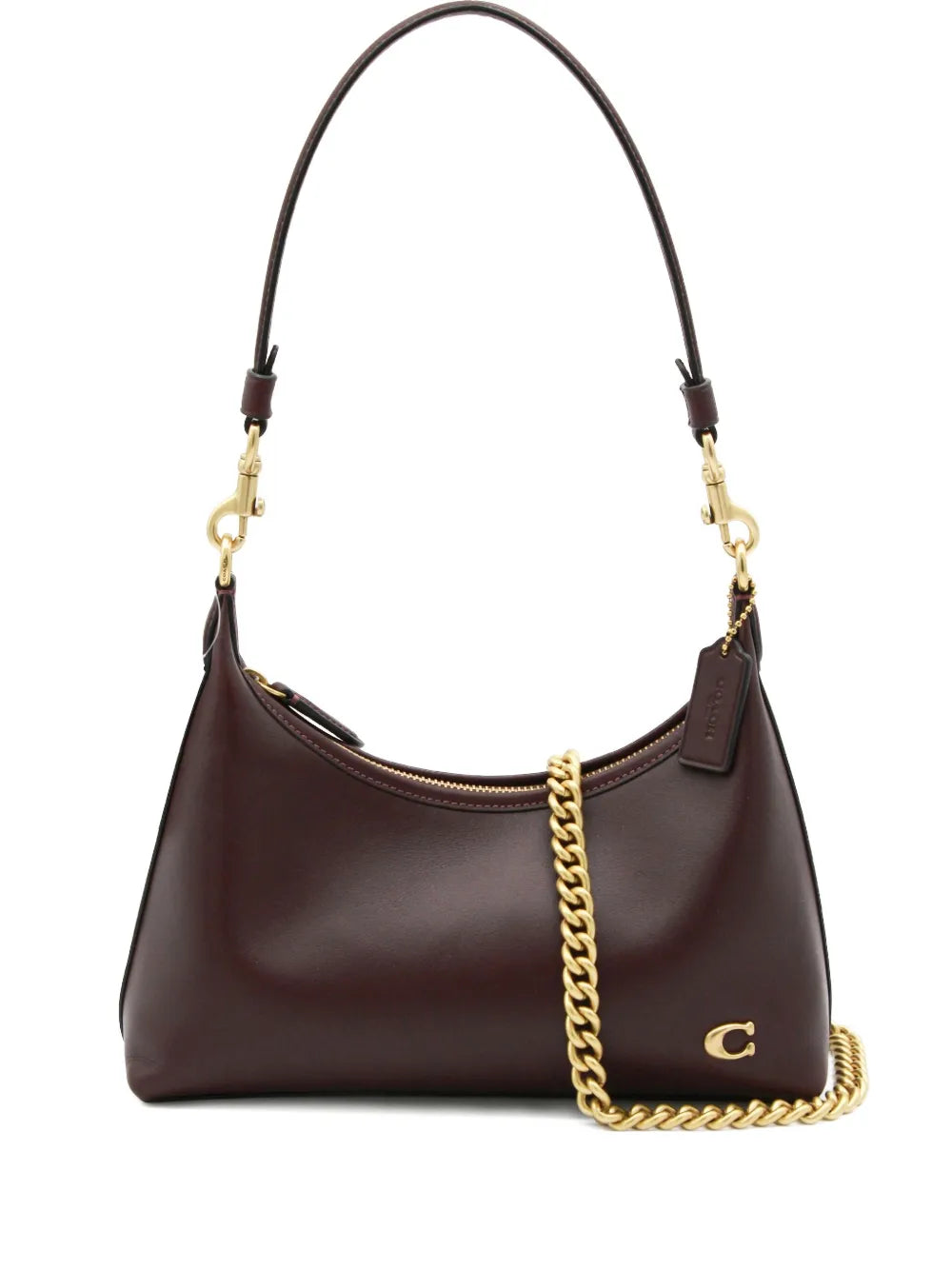 zip shoulder bag
