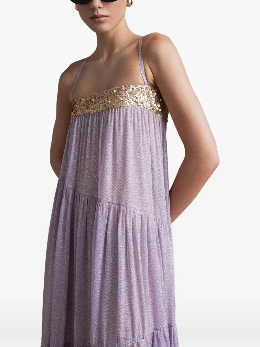 Tobago sequin midi dress