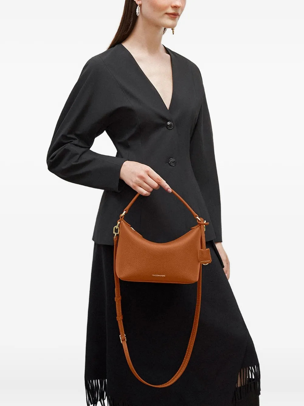 Small Leather Soft tote bag