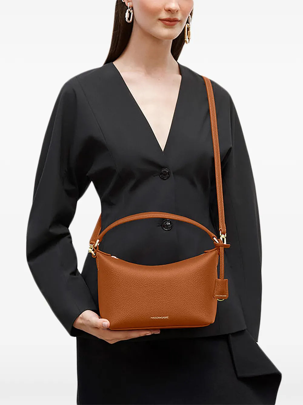 Small Leather Soft tote bag