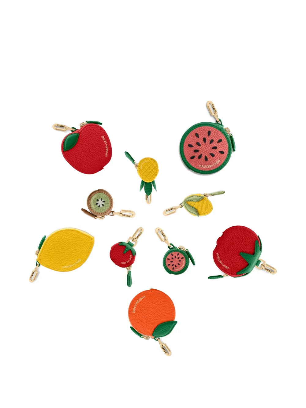 The SABRÉMOJI™ fruit coin purse