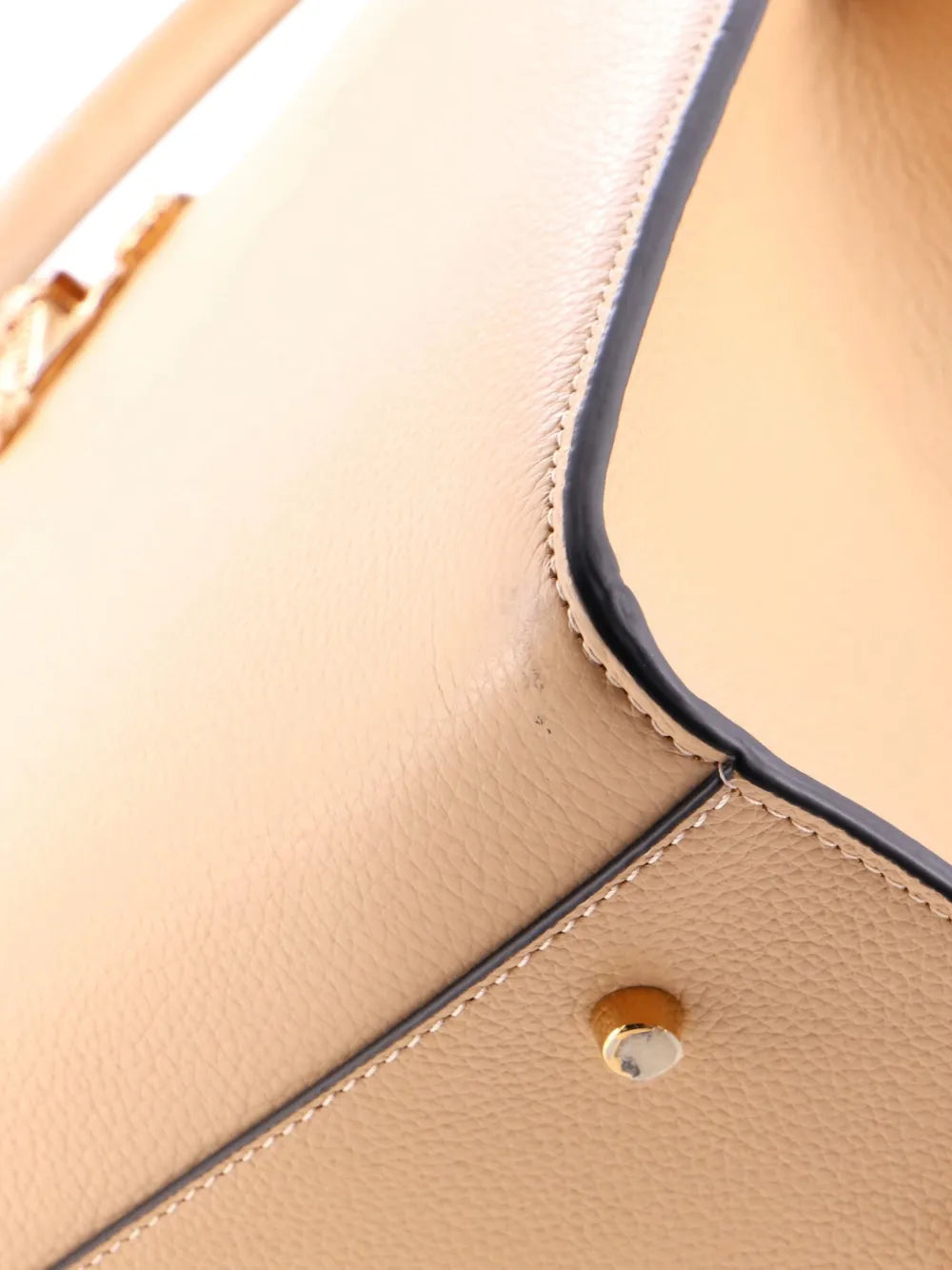 2021-2025 Virtus Front Pocket Leather Large tote bag