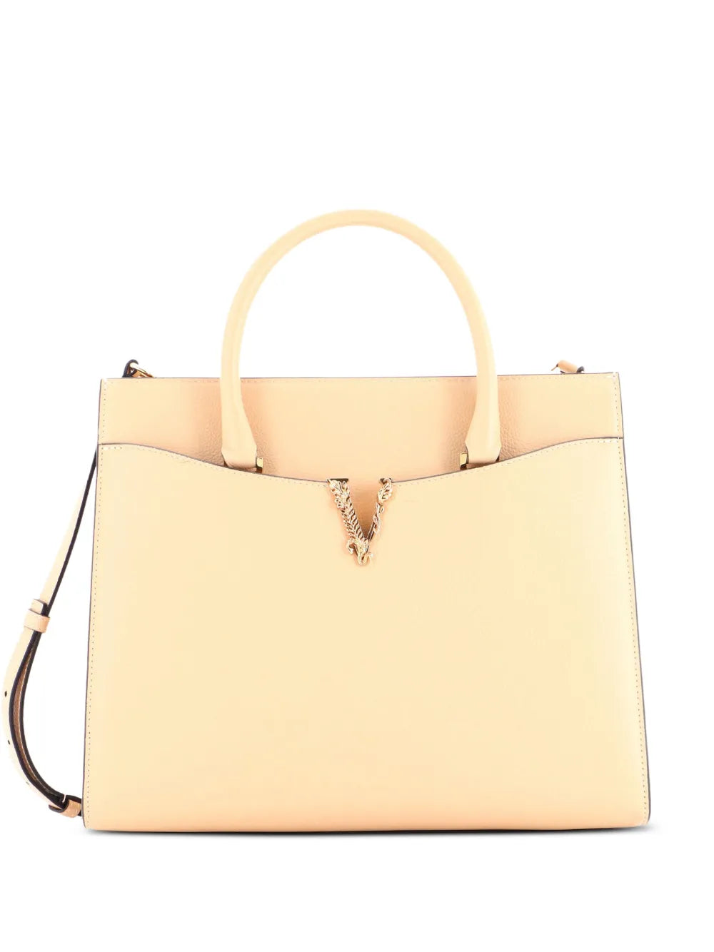 2021-2025 Virtus Front Pocket Leather Large tote bag