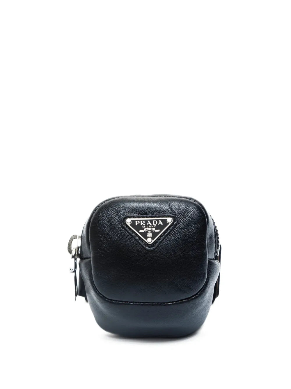 2020s mini logo-plaque pouch