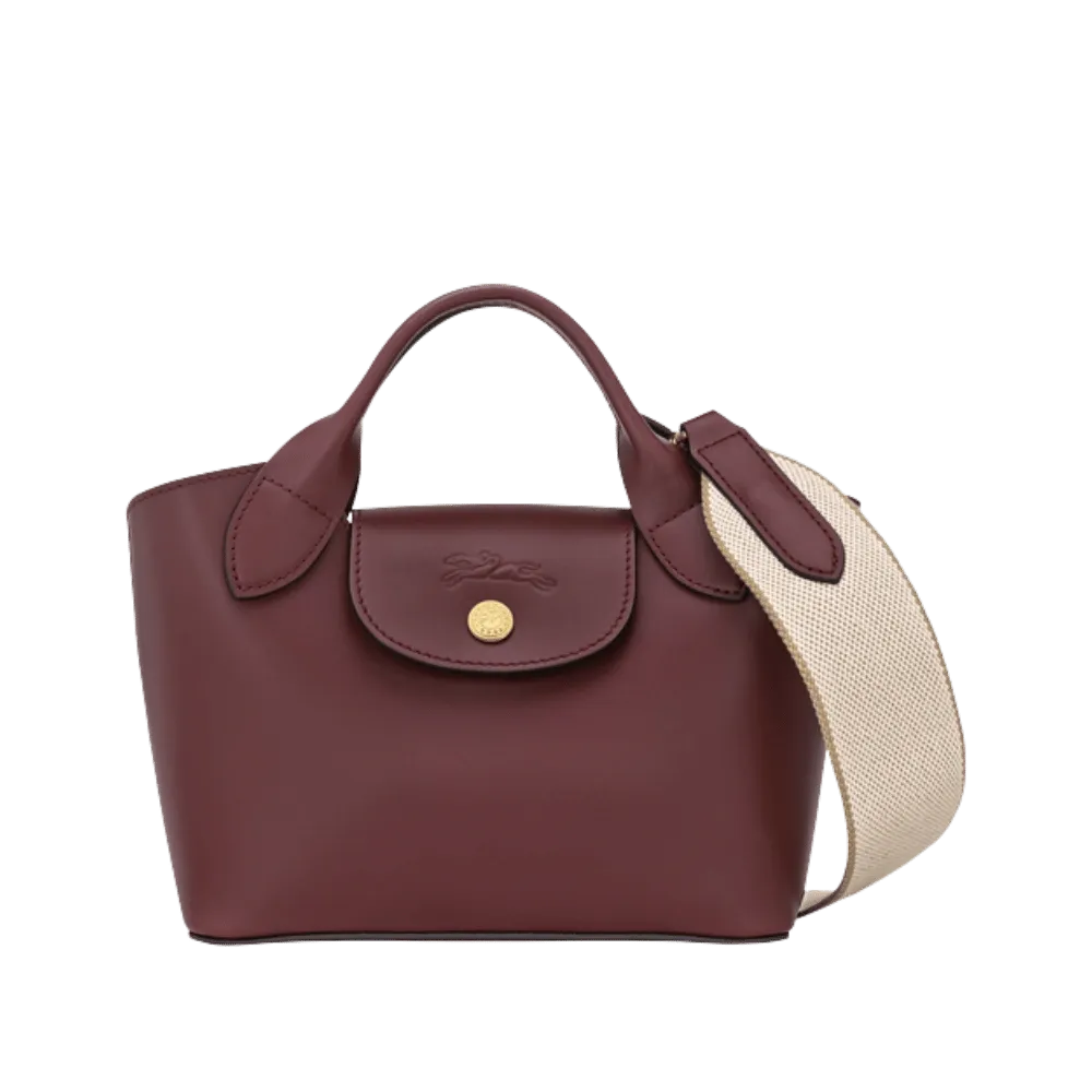 Longchamp Épure XS Tote bag Burgundy - Leather