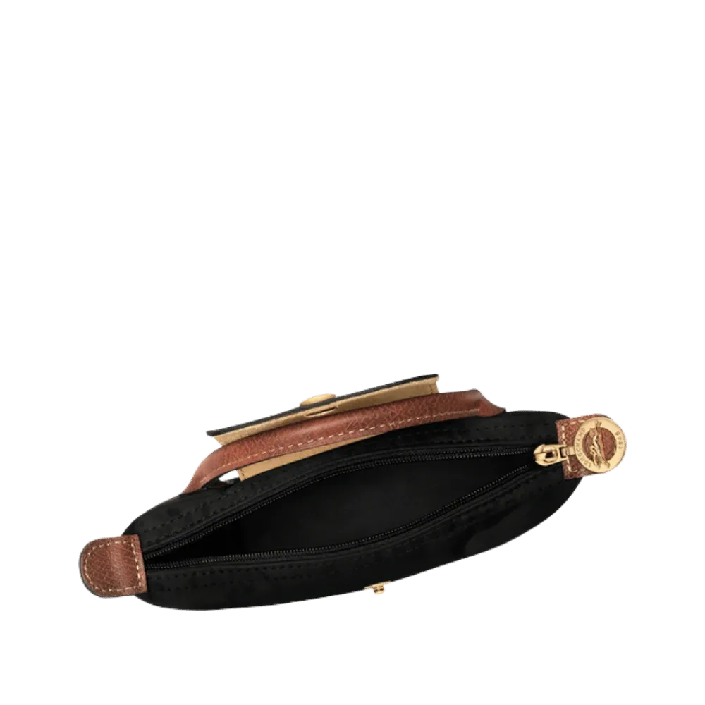 Longchamp Le Pliage Original Pouch with handle Black - Recycled canvas