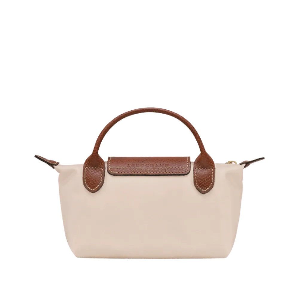 Longchamp Le Pliage Original Pouch with handle Paper - Recycled canvas