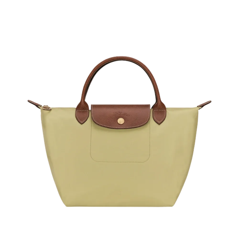 Longchamp Le Pliage Original S Handbag Pistachio - Recycled canvas