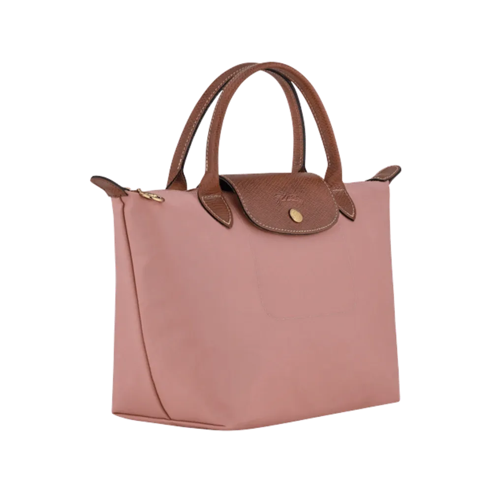 Longchamp Le Pliage Original S Handbag Pink Tea - Recycled canvas