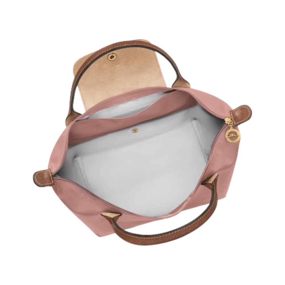 Longchamp Le Pliage Original S Handbag Pink Tea - Recycled canvas