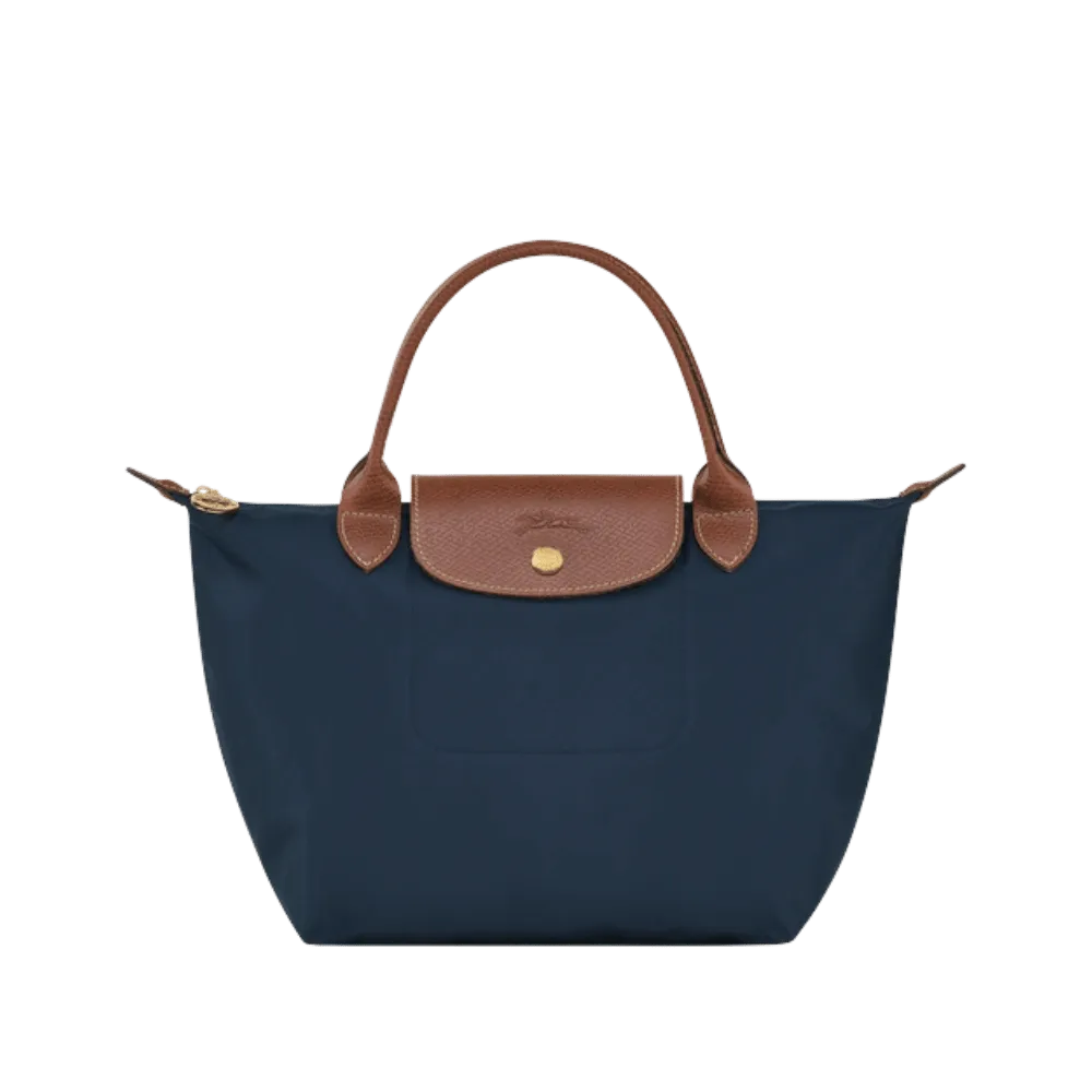 Longchamp Le Pliage Original S Handbag Navy - Recycled canvas
