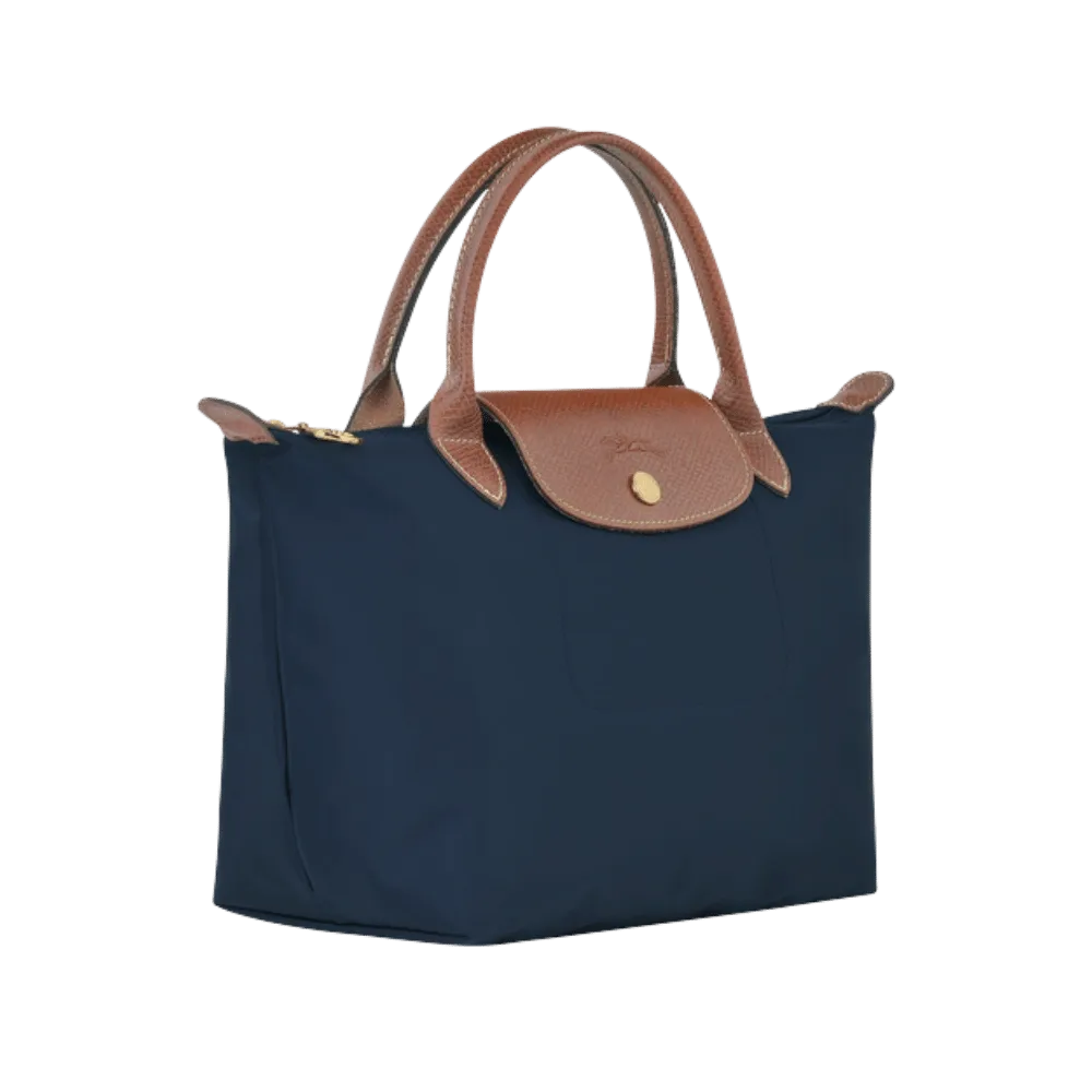 Longchamp Le Pliage Original S Handbag Navy - Recycled canvas