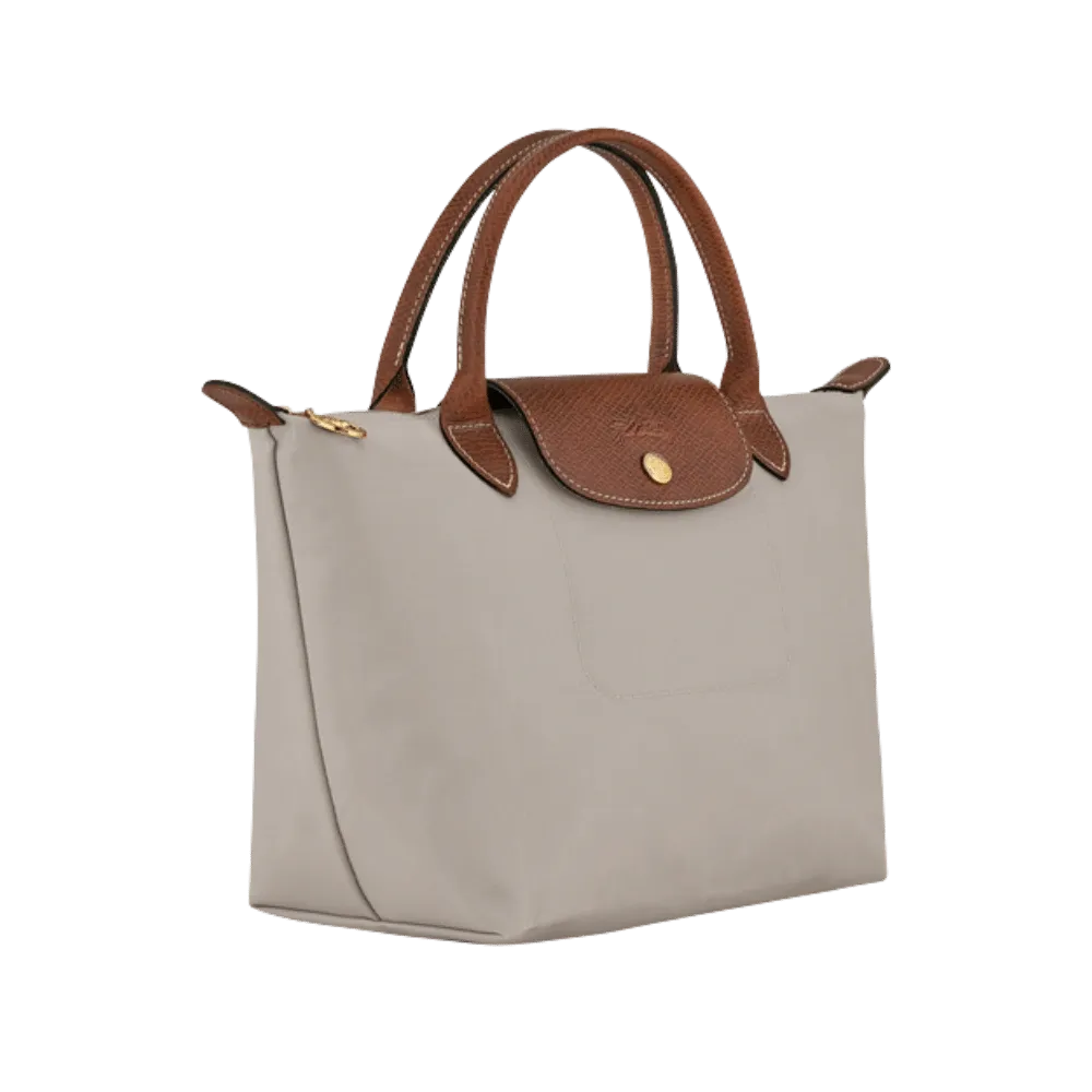Longchamp Le Pliage Original S Handbag Pebble - Recycled canvas