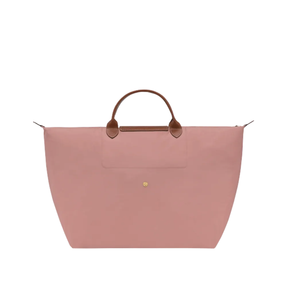 Longchamp Le Pliage Original M Handbag Pink Tea - Recycled canvas