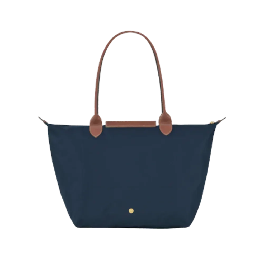 Longchamp Le Pliage Original M Tote bag Navy - Recycled canvas