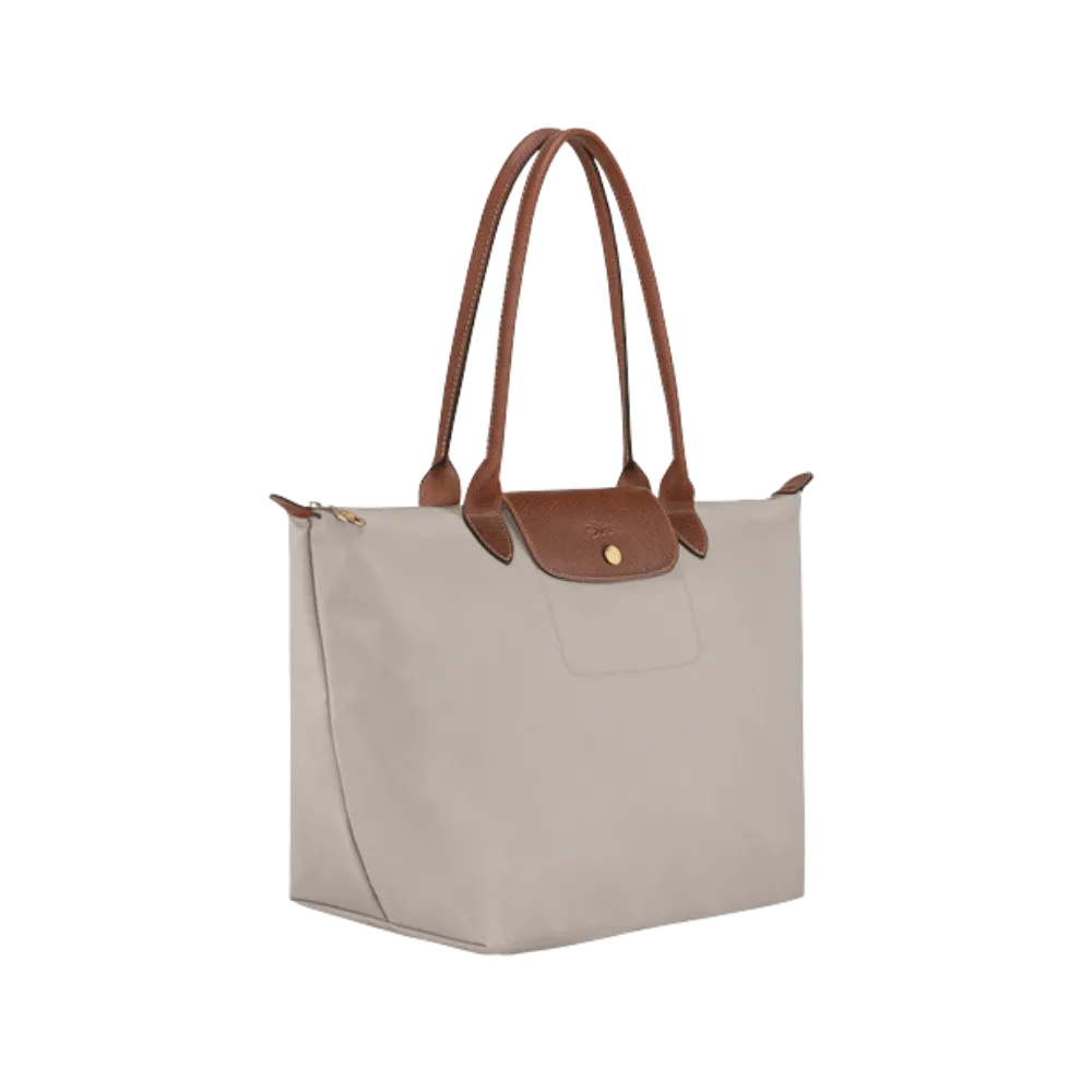Longchamp Le Pliage Original M Tote bag Pebble - Recycled canvas