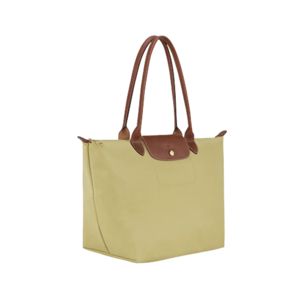 Longchamp Le Pliage Original L Tote bag Pistachio - Recycled canvas
