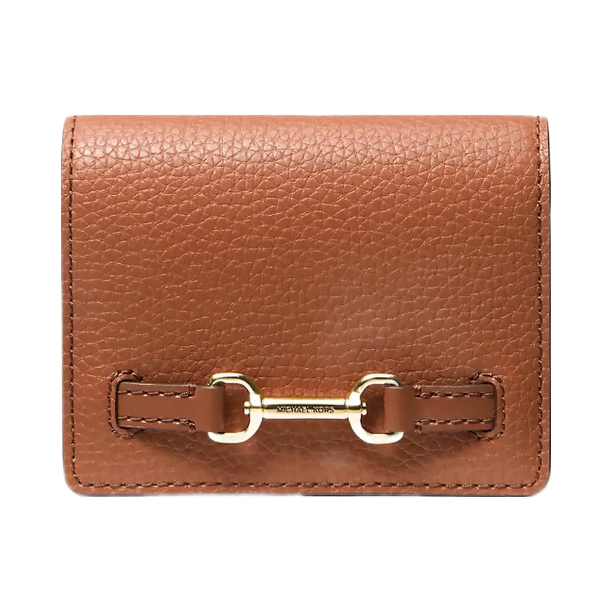 Michael Kors Carson Small Pebbled Leather Wallet Luggage
