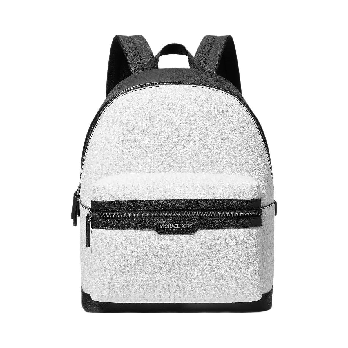 Michael Kors Cooper Signature Logo Backpack Bright Wht