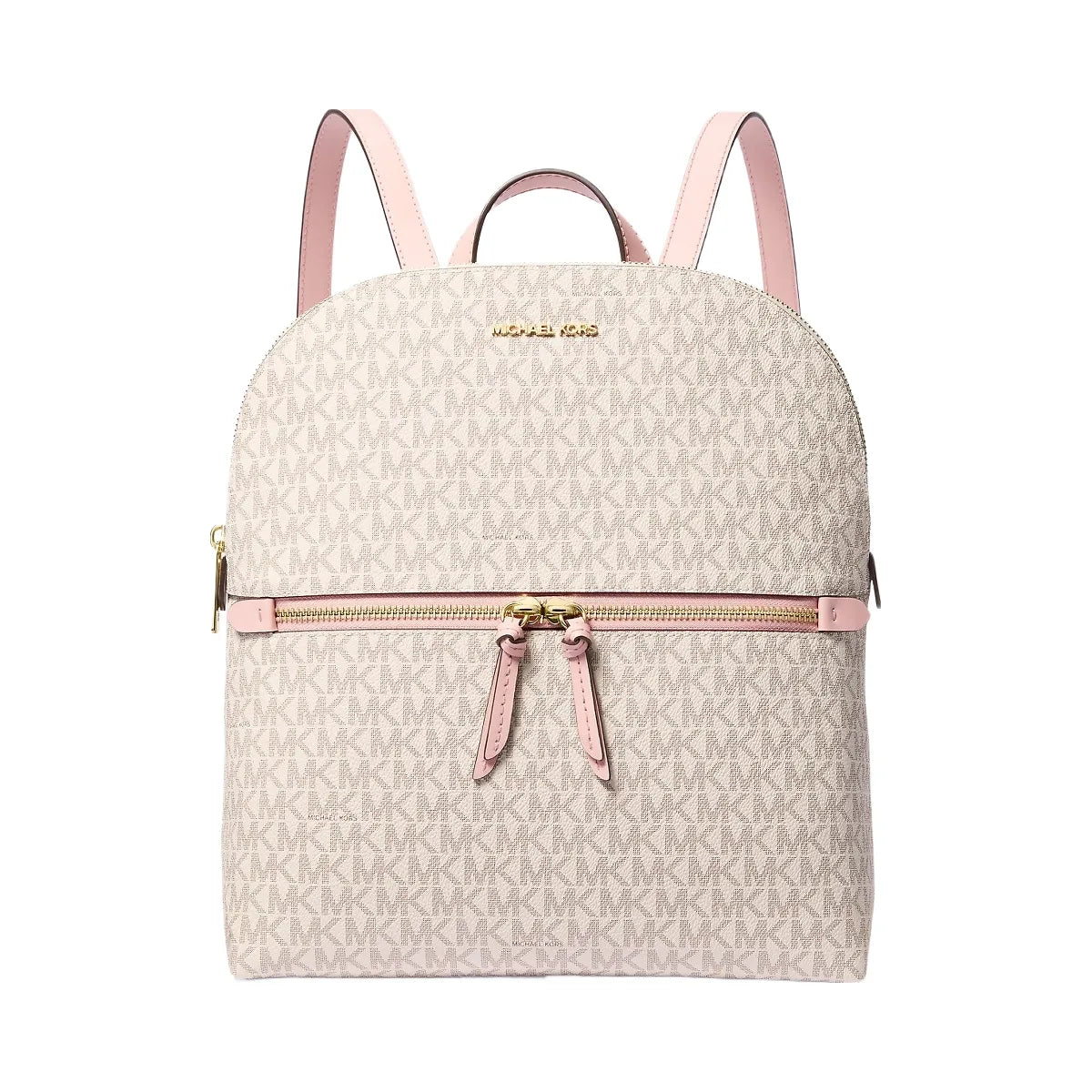 Michael Kors Dallas Medium Signature Logo Backpack Pwd Blsh Mlt