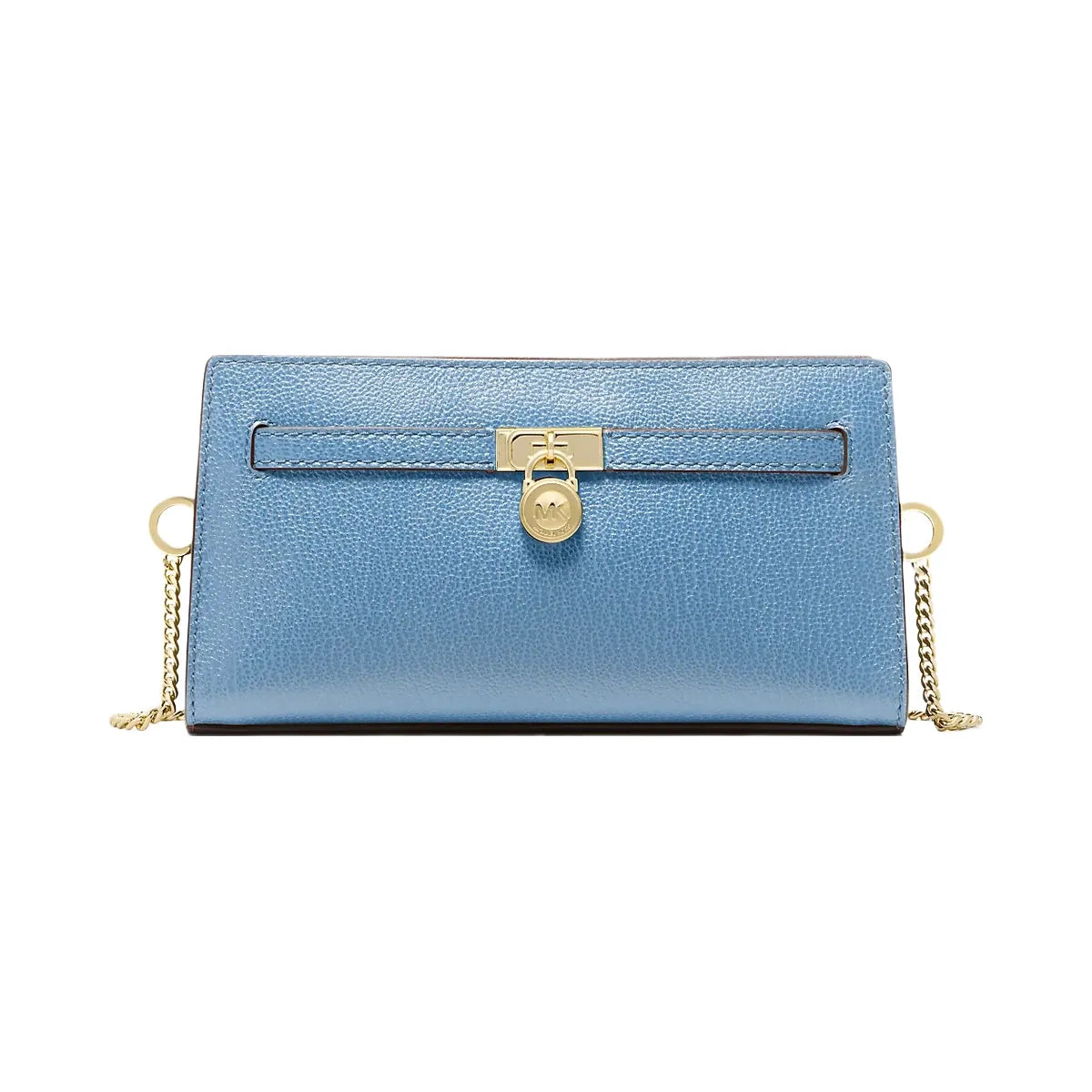 Michael Kors Hamilton Moderne Extra-Small Leather Convertible Crossbody Bag French Blue