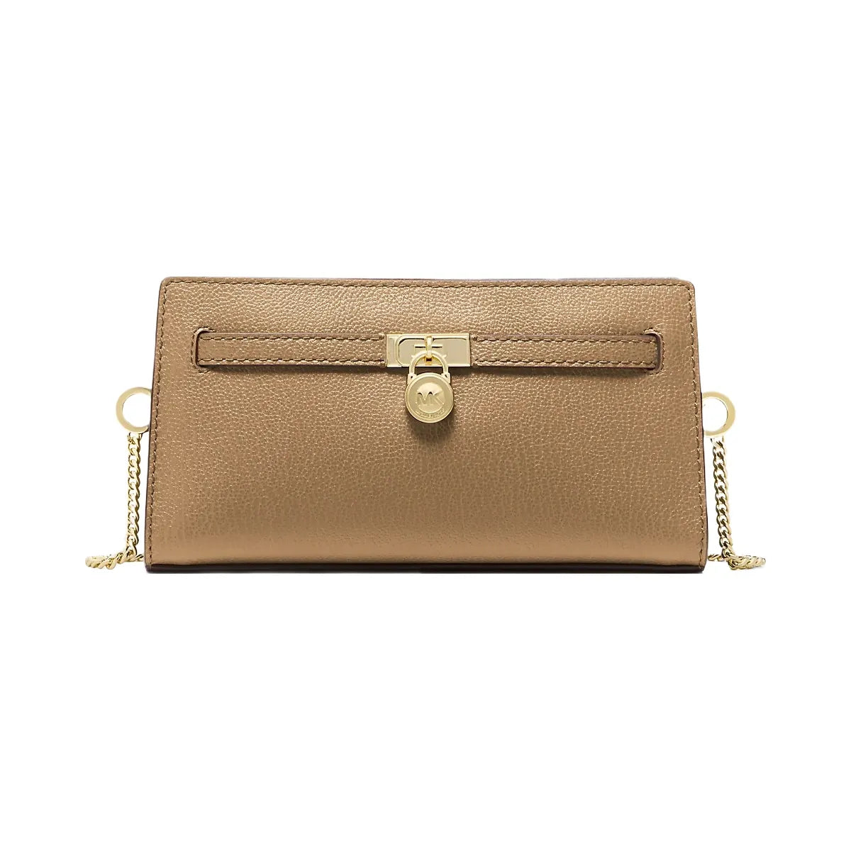Michael Kors Hamilton Moderne Extra-Small Leather Convertible Crossbody Bag Husk