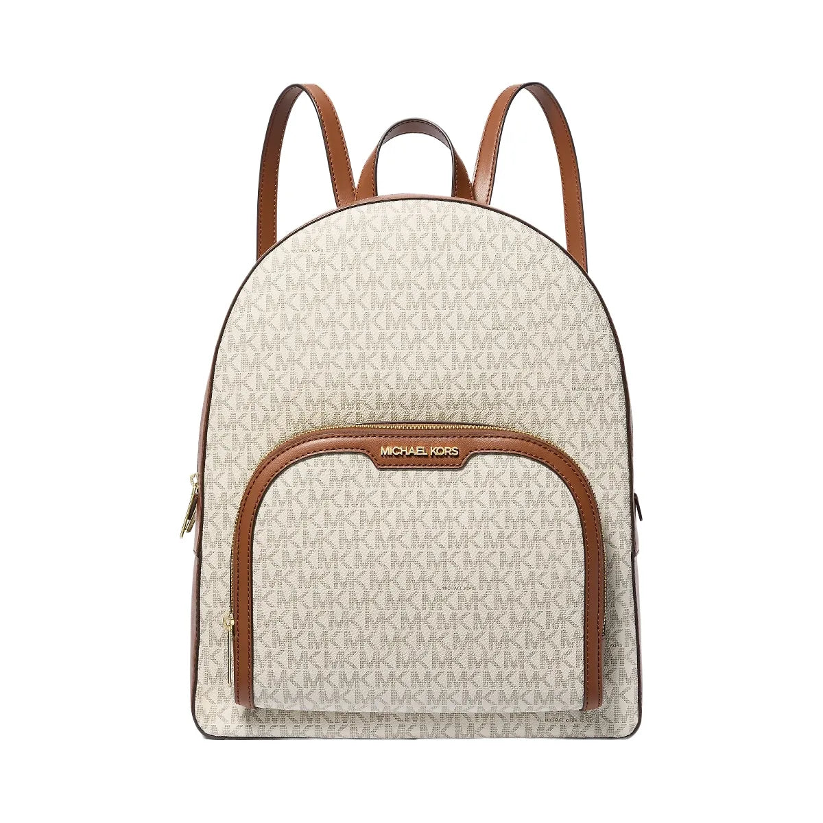 Michael Kors Jaycee Large Logo Backpack Vanilla