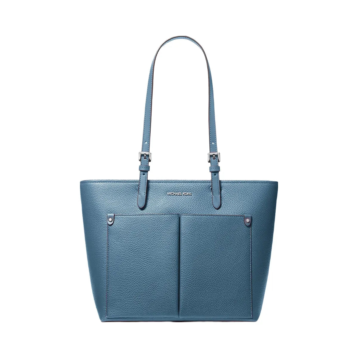 Michael Kors Jet Set Medium Pocket Tote Bag Cornflower