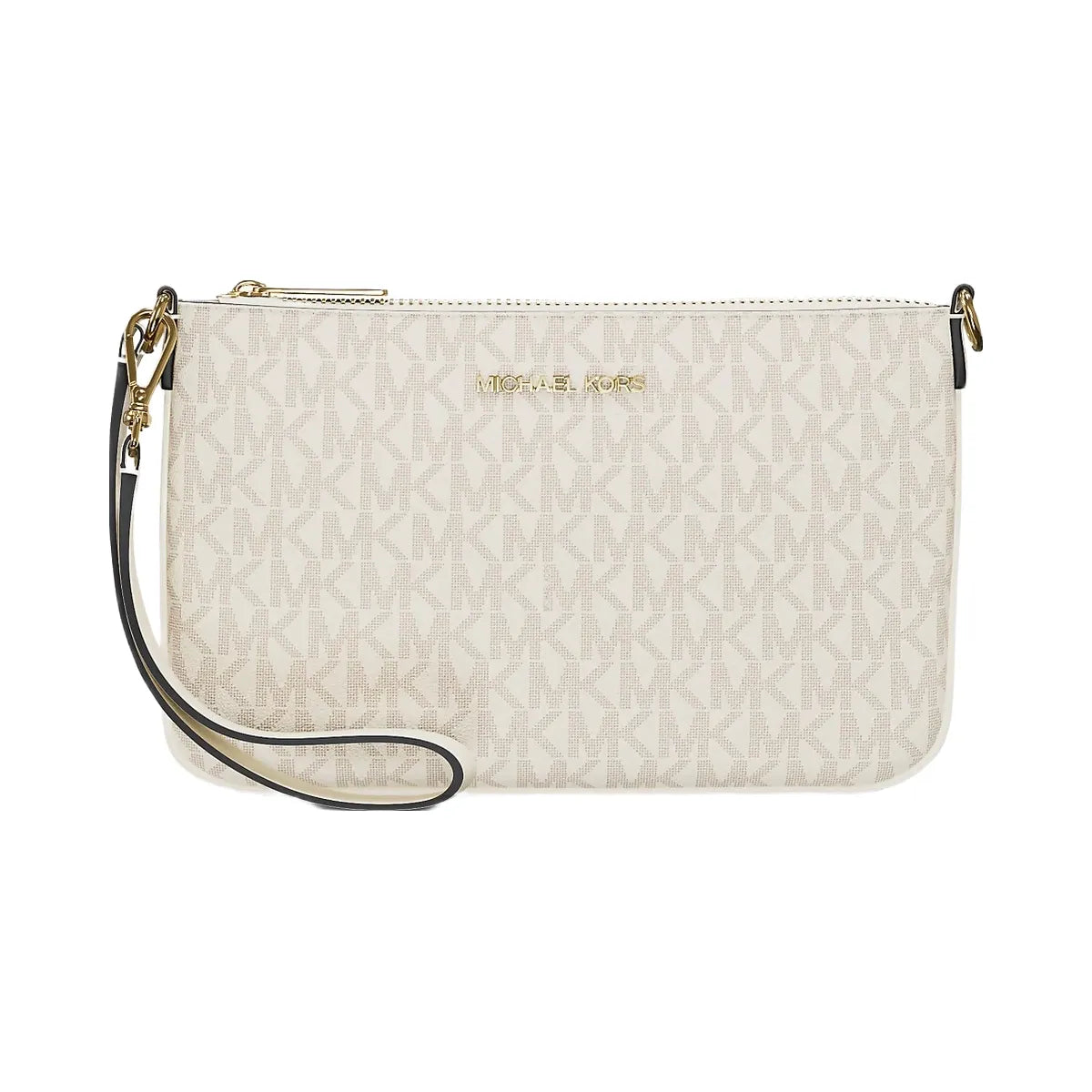 Michael Kors Jet Set Small Signature Logo Convertible Wristlet Lt Crm Multi
