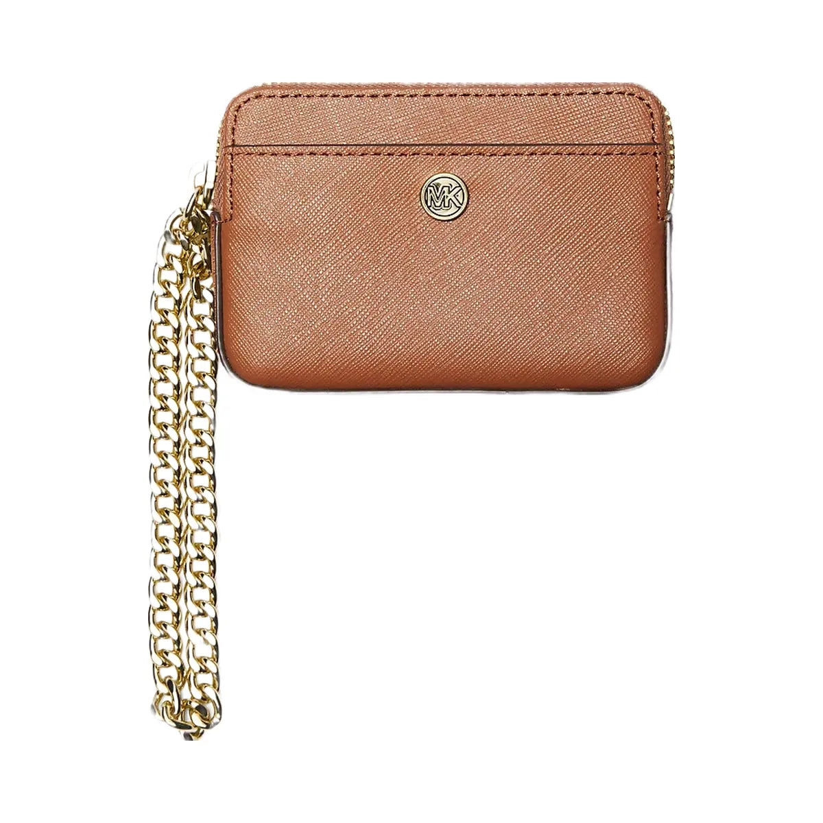 Michael Kors Medium Saffiano Leather Chain Card Case Luggage