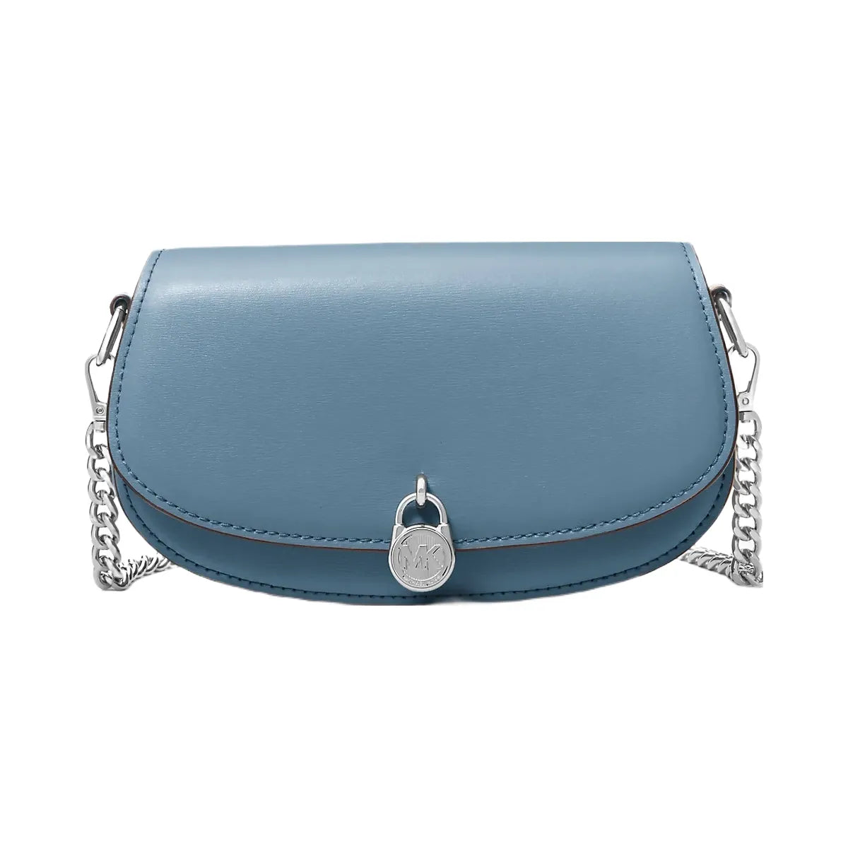 Michael Kors Mila Small Leather Convertible Crossbody Bag Cornflower