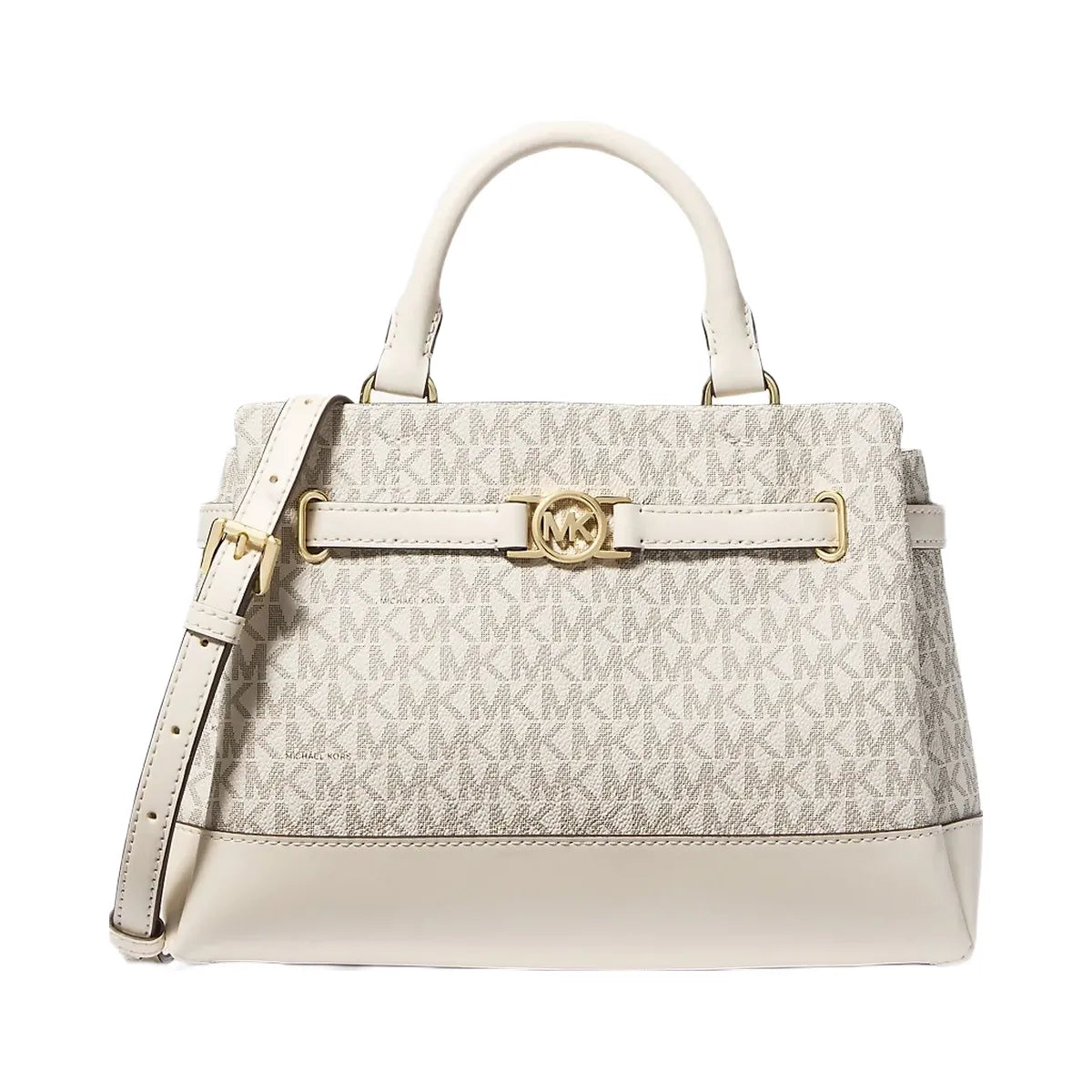 Michael Kors Reed Small Signature Logo Satchel Lt Crm Multi