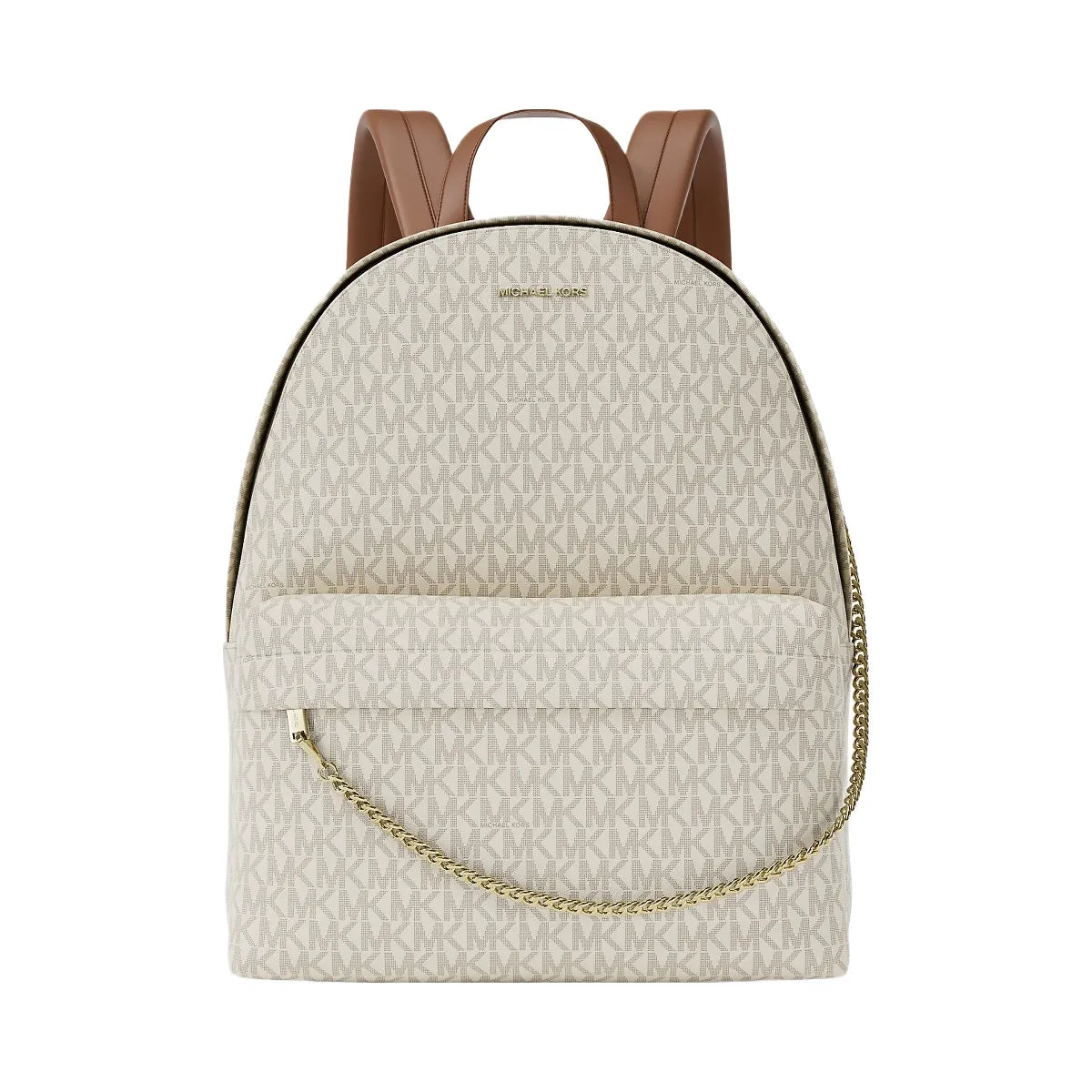 Michael Kors Slater Large Signature Logo Backpack Lt Crm Multi