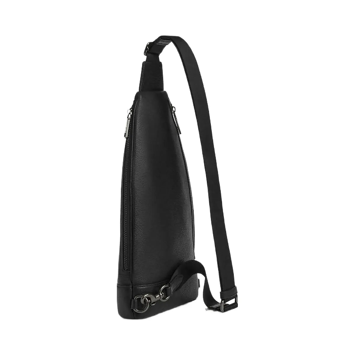Coach Mini Klare Crossbody Bag Crossgrain Leather-Gold-Black