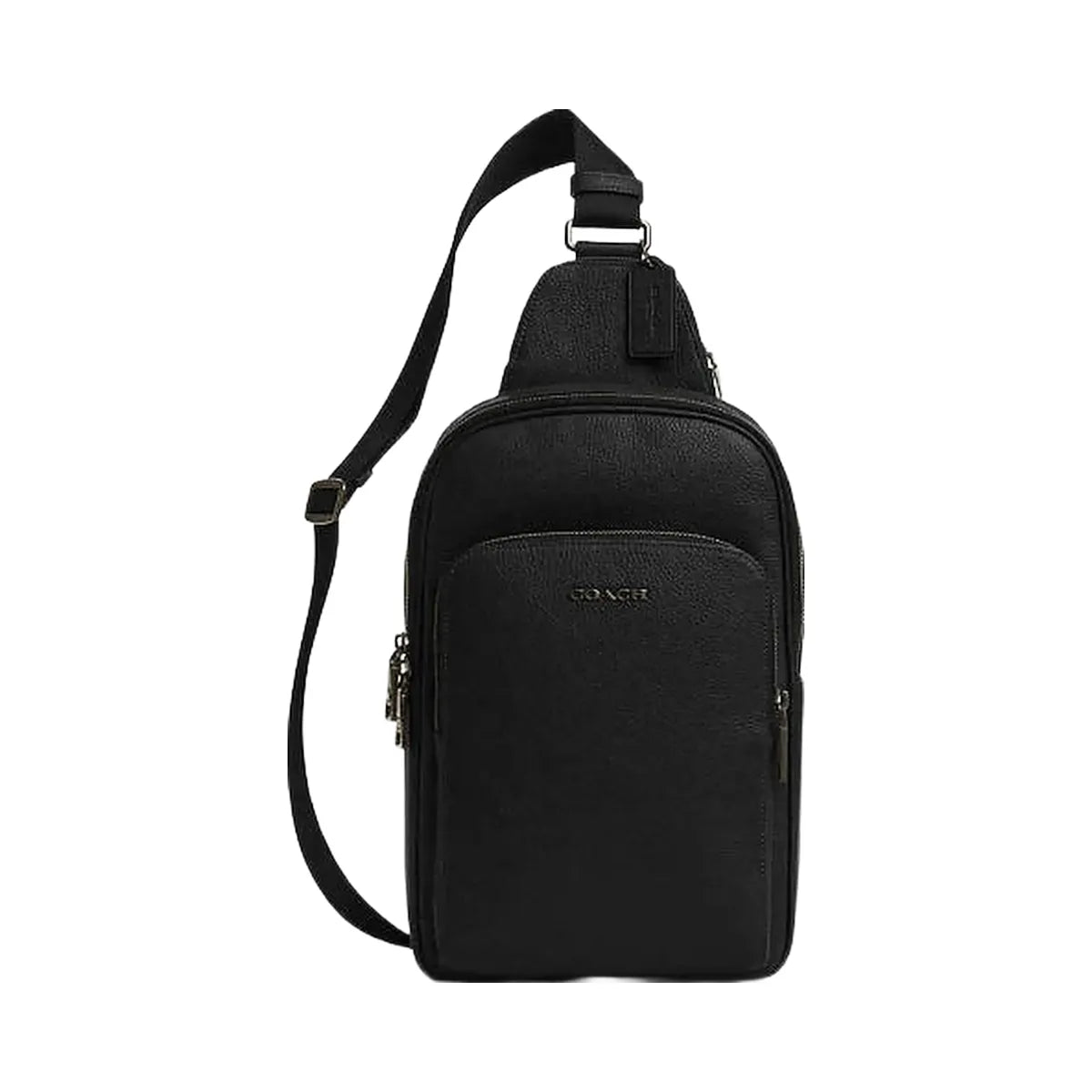Coach Racer Sling Pack In Signature Canvas Signature Canvas-Qb-Tan-Black
