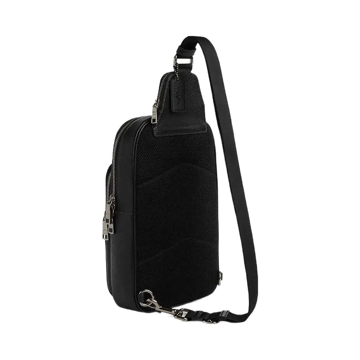 Coach Racer Sling Pack In Signature Canvas Signature Canvas-Qb-Tan-Black