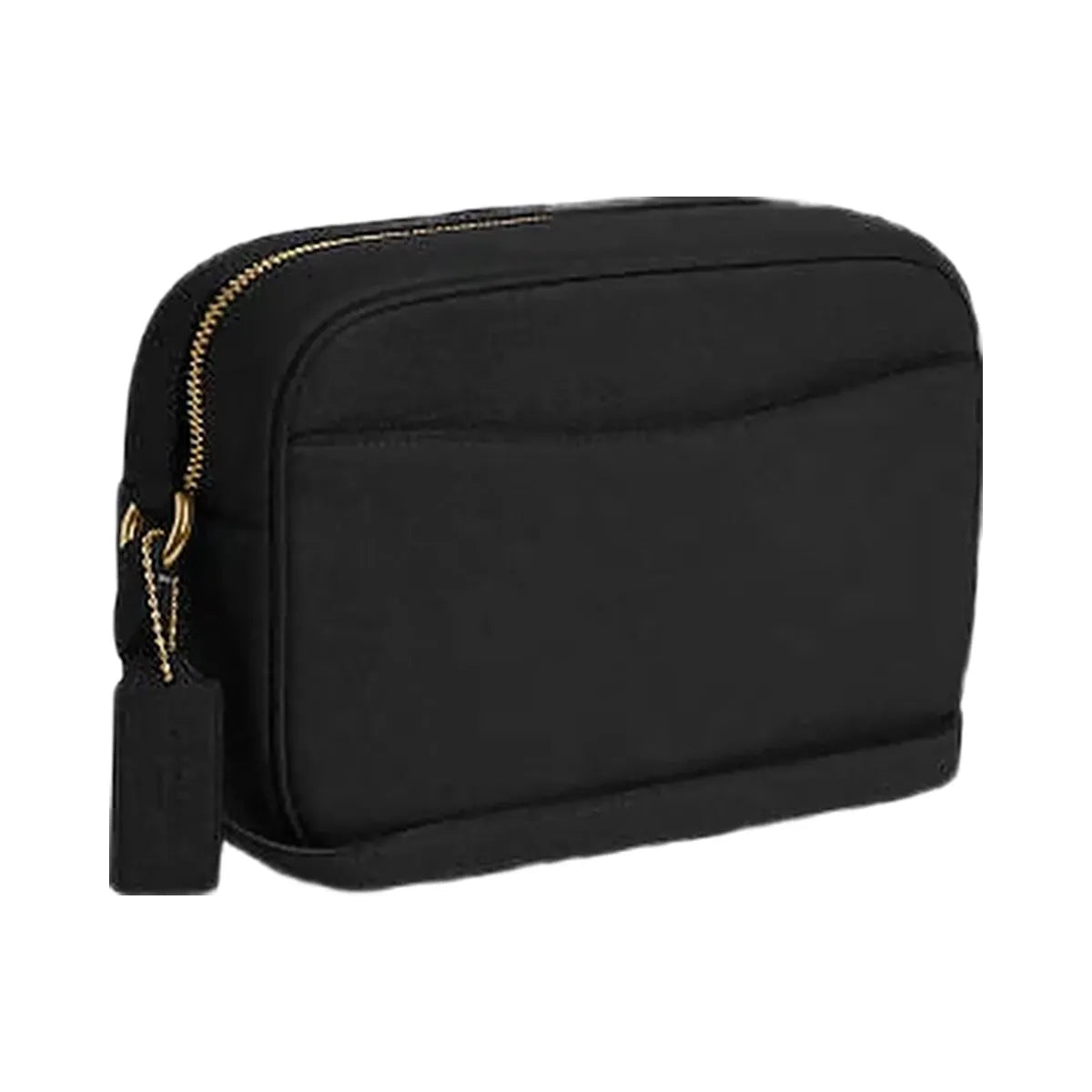 Coach Small Finn Crossbody Bag With Pouch In Maxi Signature Canvas Signature Canvas-Qb-Tan-Black
