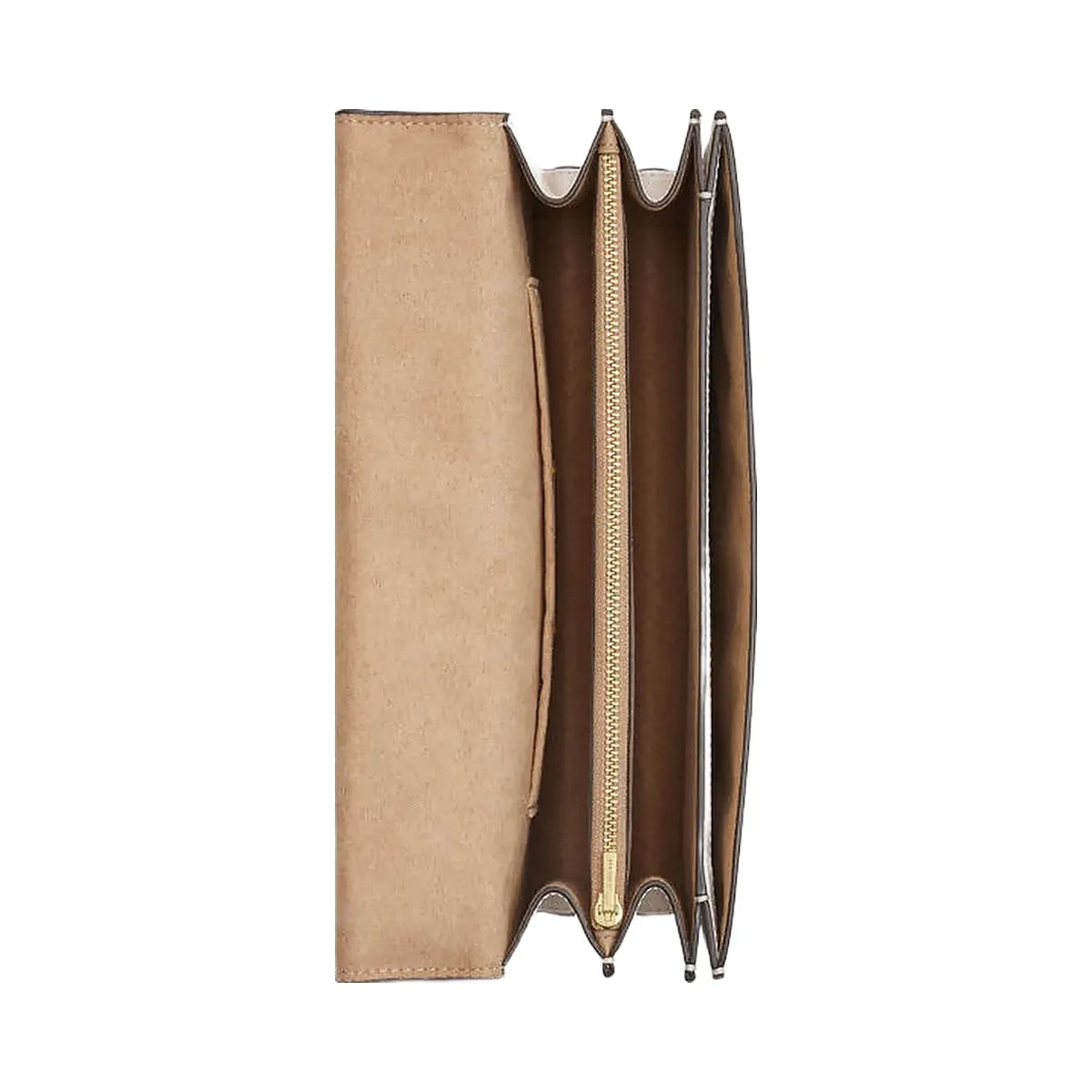 Coach Klare Envelope Crossbody Bag Calf Leather-Gold-Chalk