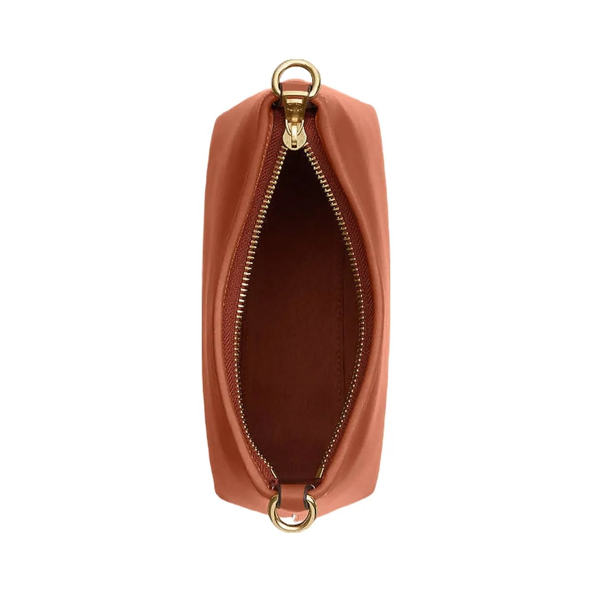Coach Laurel Small Shoulder Bag Smooth Leather-Gold-Tan