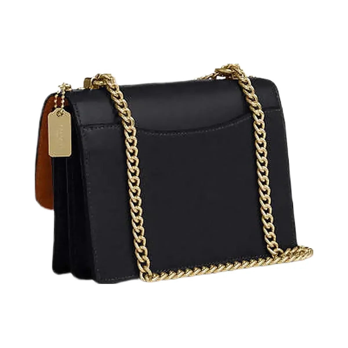 Coach Mini Klare Crossbody Bag Calf Leather-Gold-Black