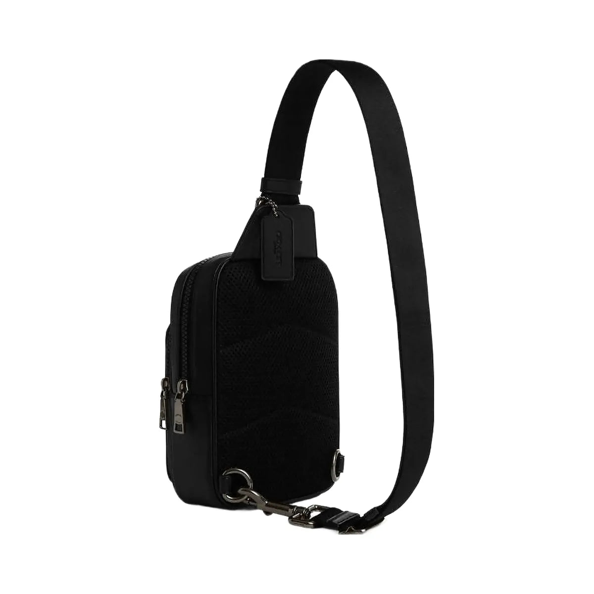 Coach Racer Sling Pack In Signature Canvas Signature Canvas-Qb-Tan-Black