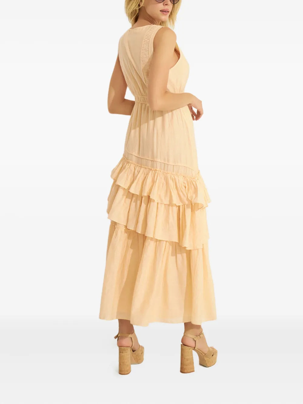 Jordie ruffled maxi dress