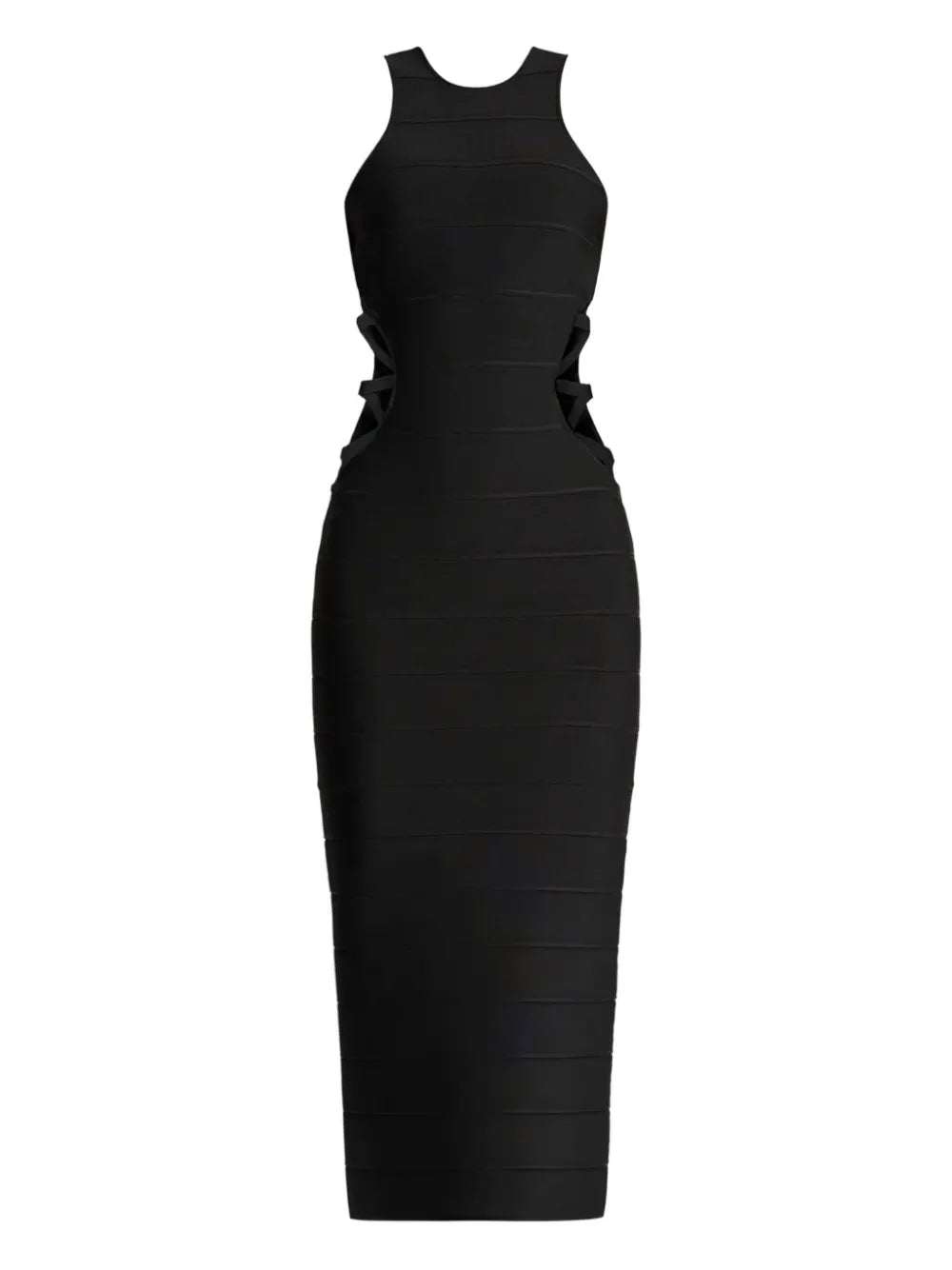 bandage cut-out midi dress