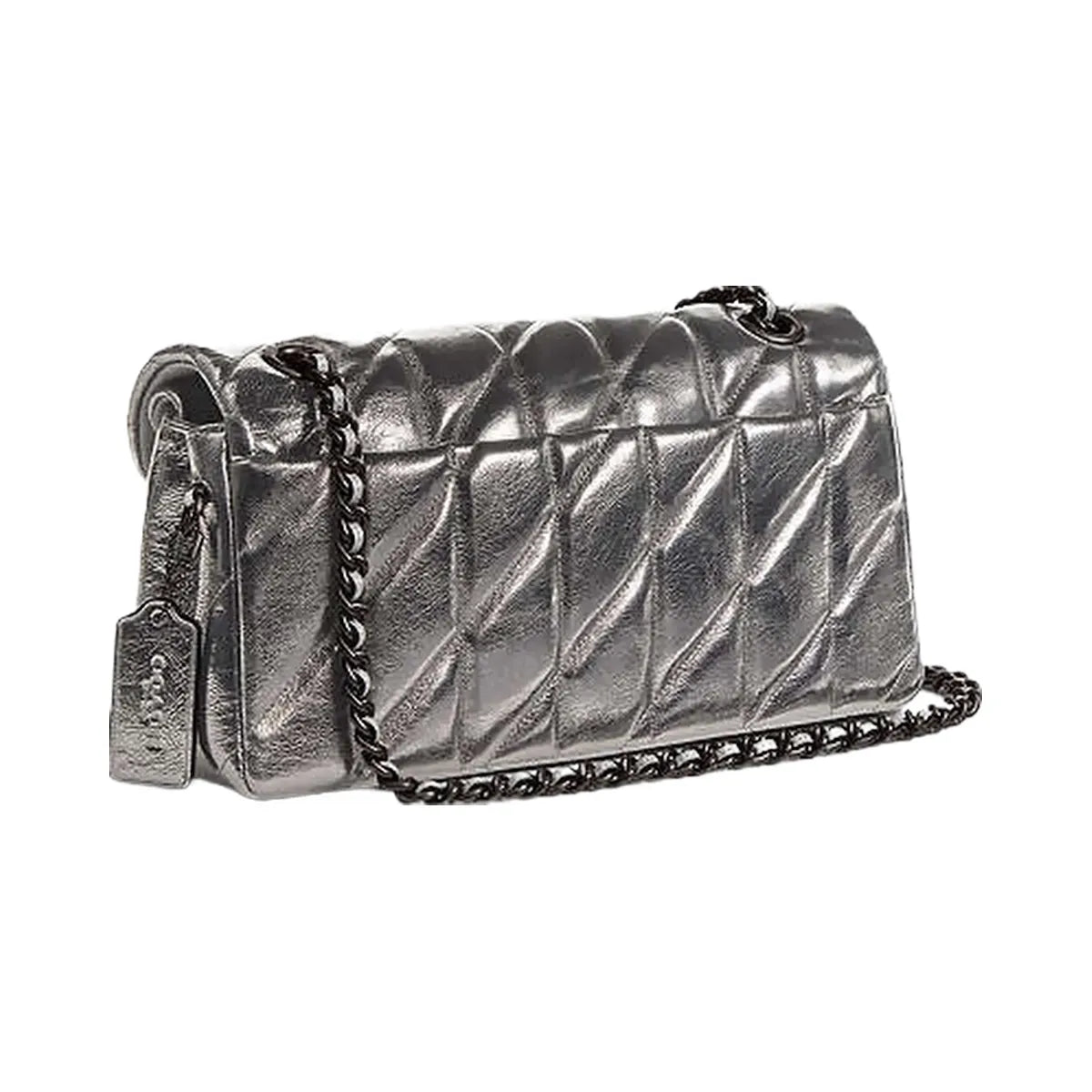 Coach Tabby Shoulder Bag 26 With Quilting Pewter-Anthracite