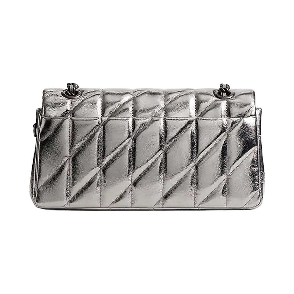 Coach Tabby Shoulder Bag 26 With Quilting Pewter-Anthracite